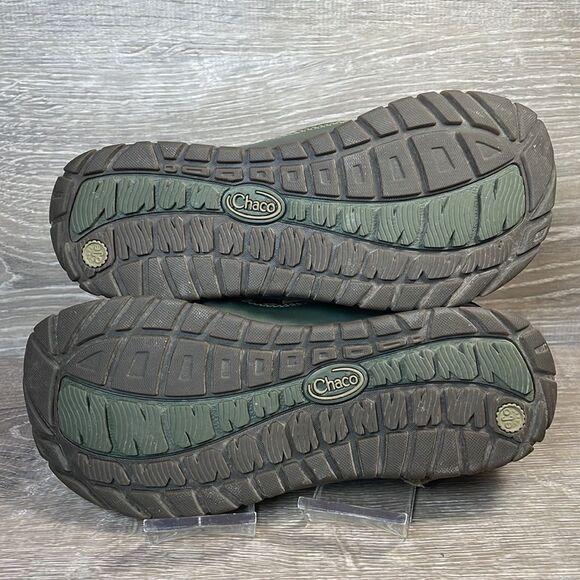 Chaco Odyssey Olive Green Waterproof Little Boy Sz 3 Hook & Loop Strap Sandals - Picture 8 of 10
